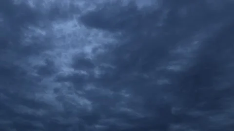 Rapid onset of night. Dramatic Sky Background. Stock Footage 141785779