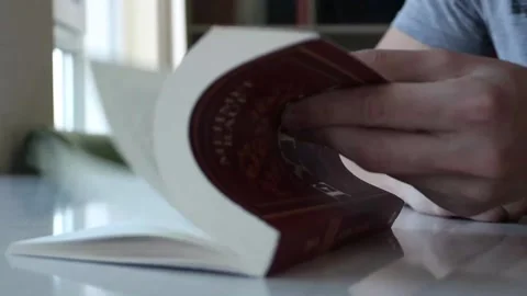 Rapid Page Turning: Leafing Through Knowledge Stock Footage 231748994