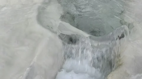 Rapid stream of water Video stock 9590997