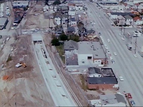 Rapid transit transportation system serving the San Francisco Bay Area - 1967 Stock Footage 112221969