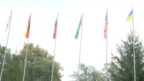Rapid Trident exercise at International Peacekeeping and Security Center - 2014 Stock Footage 100161801