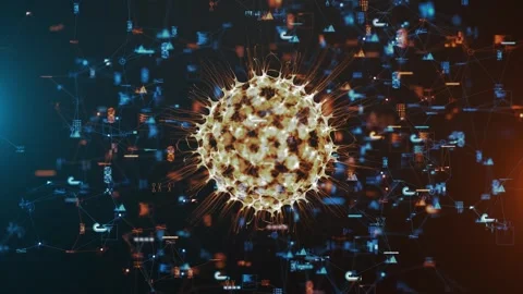 Rapid Viral Diagnostics Analysis of Emerging Virus Pathogens Stock Footage 303940062