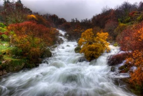 Rapid waters Stock Photos