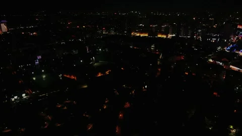 Rapidly Developing with Chinese Town Video stock 220933653