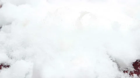 Rapidly Melting Snow Stock-Footage 47033364