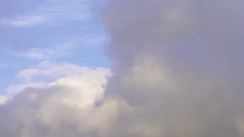 Rapidly moving clouds Stock-Footage 86093484
