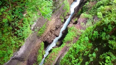 Rapids in Partnach Gorge. Stock-Footage 72034909