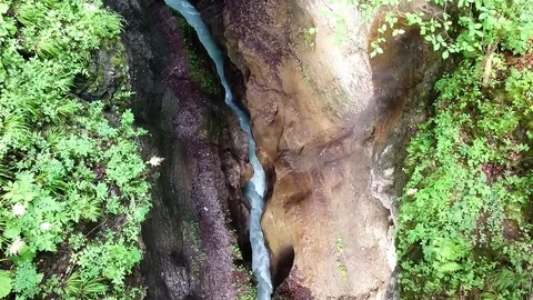 Rapids in Partnach Gorge. Stock Footage 72035029