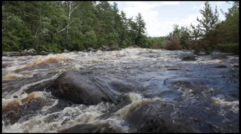 Rapids-River-Clean-Conservation-Fresh-Water-Rushing-0425.1 Stockbeeldmateriaal 34091472