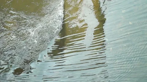 The rapids of the river Stock Footage 48894151