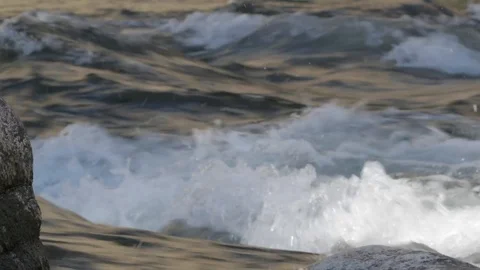 Rapids in the River Stock Footage 99798297