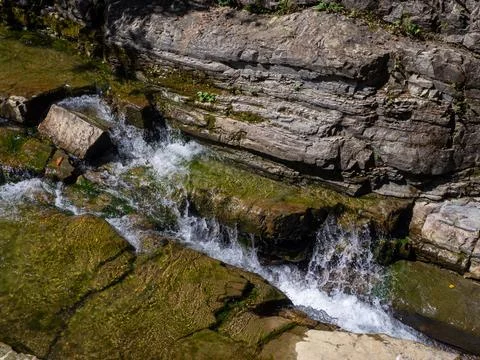 The rapids on the river Stock Photos