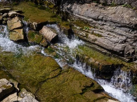 The rapids on the river Stock Photos