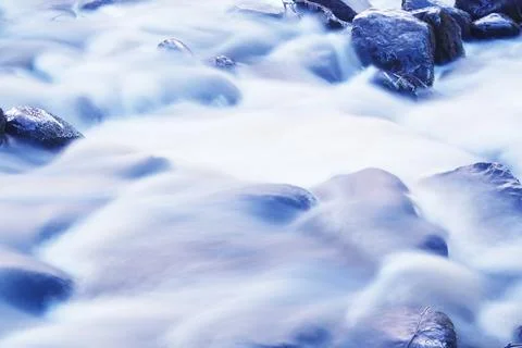 Rapids on the river Stock Photos