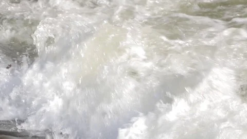 Rapids slow motion 4 Stock Footage 79033903