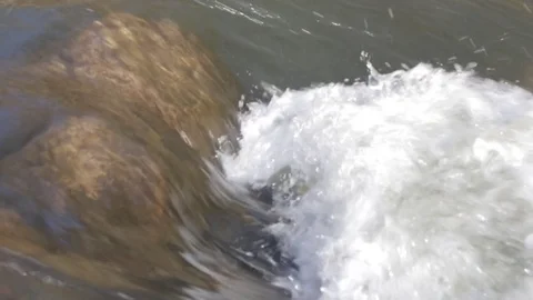 Rapids slow motion 6 Stock Footage 79034016