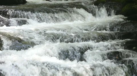 Rapids in Slow Motion on the Bald River - 3 Stock Footage 40724099