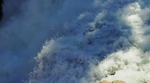 Rapids at Yellowstone Falls Stock Footage 35313277
