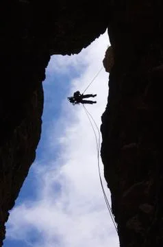 Rappel Fotos de archivo