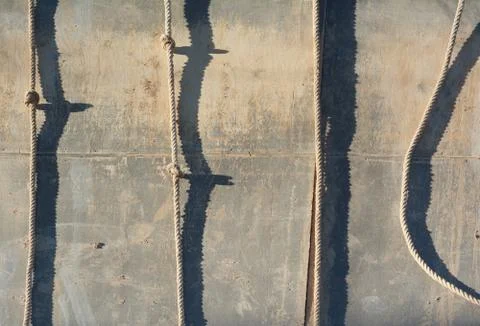 Rappelling Wall with Rope Stock Photos