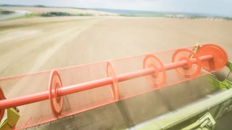 Rapsernte Stock Footage 40392175