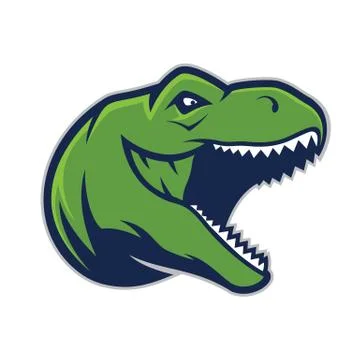 Raptor head mascot  Stock Illustration