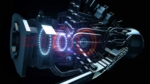 Raptor Rocket Engine Stock Footage 145218940