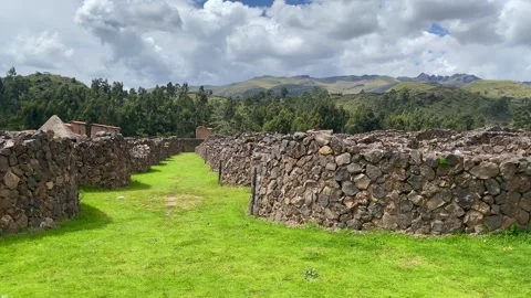 Raqchi is an Inca archaeological site Stock Footage 339318282
