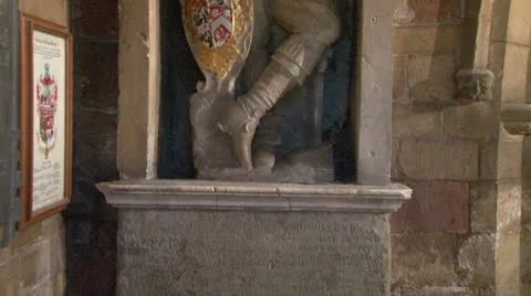 Rare Cavalier Carving Stock Footage 10761021