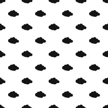 Rare cloud pattern seamless vector 스톡 일러스트