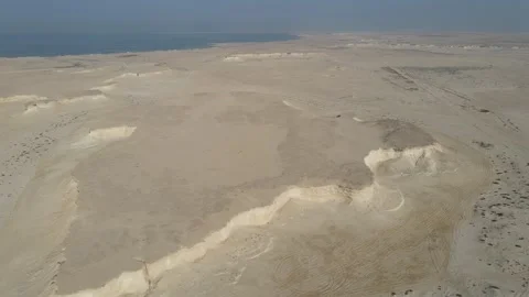 Ras Brouq Peninsula 3, Qatar Video stock 289638995