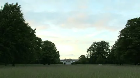 Áras An Uachtaráin - time lapse Stock Footage 10888665