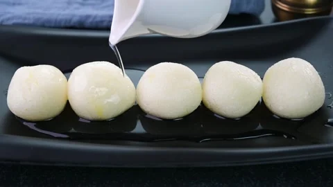 Rasgulla indian sweet 動画素材 286429627