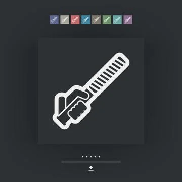 Rasp icon Stock Illustration