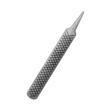 Rasp illustration Stock Illustration