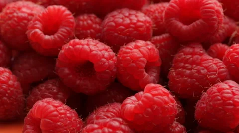 Raspberries Stock Footage 61676783