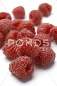 Raspberries Stock Photos