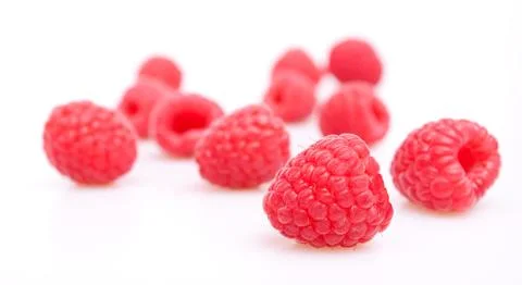 Raspberries Stock Photos