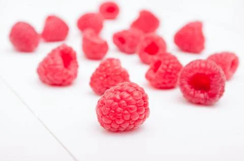 Raspberries Stock Photos