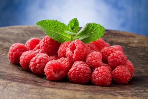 Raspberries Stock Photos