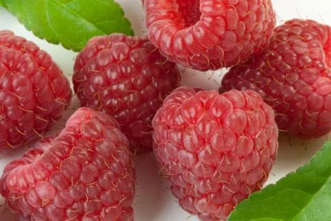 Raspberries Stock Photos