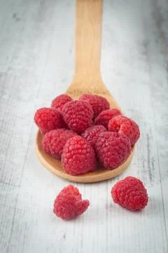 Raspberries Stock Photos