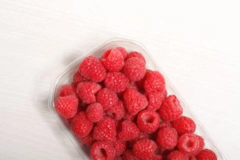 Raspberries Foto stock