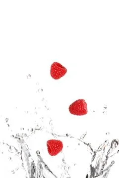 Raspberries Stock Photos