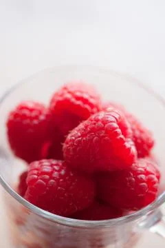 Raspberries Foto stock