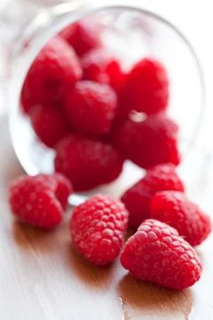 Raspberries Foto stock