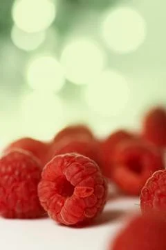 Raspberries Stock Photos