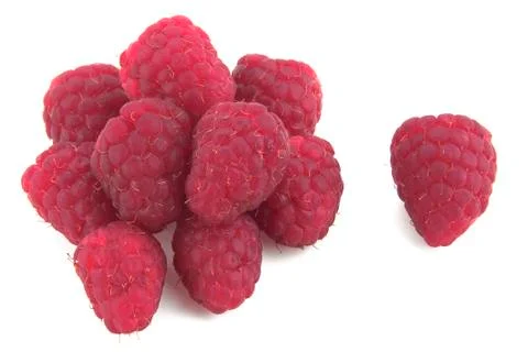 Raspberries Stock Photos