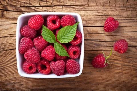 Raspberries Stock Photos