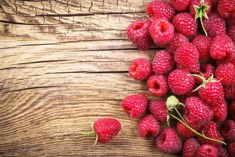 Raspberries Stock Photos